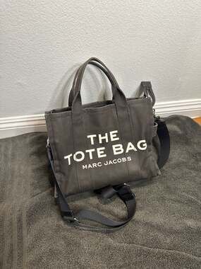 Marc Jacobs Large The Canvas Tote Bag Black